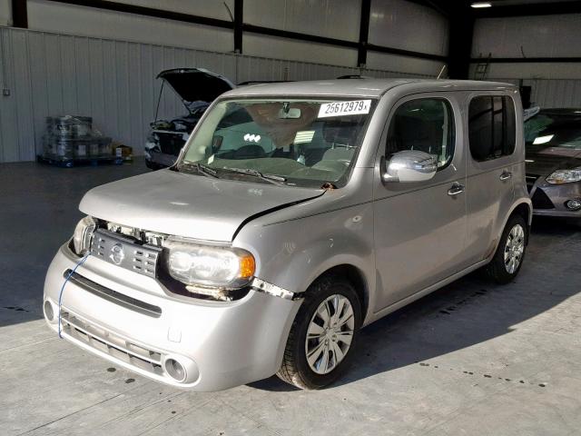 JN8AZ2KR9BT202729 - 2011 NISSAN CUBE BASE SILVER photo 2