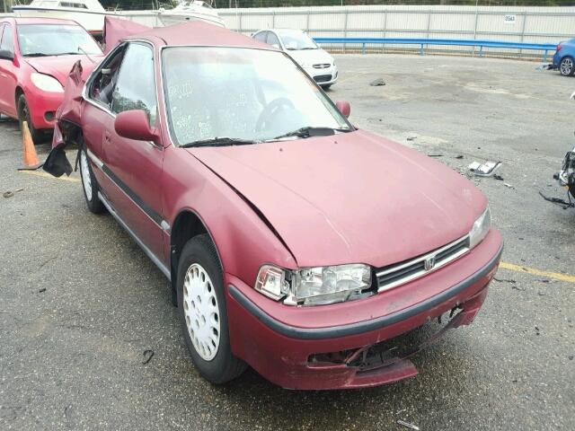 1HGCB7153NA002533 - 1992 HONDA ACCORD LX RED photo 1