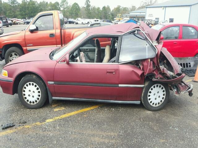 1HGCB7153NA002533 - 1992 HONDA ACCORD LX RED photo 10