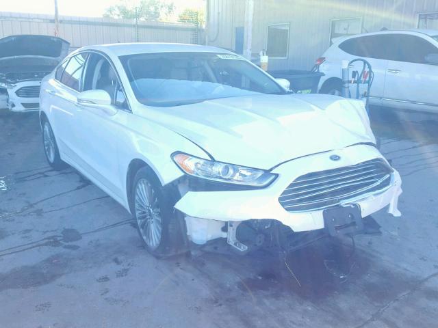 3FA6P0K98GR391822 - 2016 FORD FUSION TIT WHITE photo 1