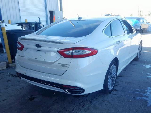 3FA6P0K98GR391822 - 2016 FORD FUSION TIT WHITE photo 4