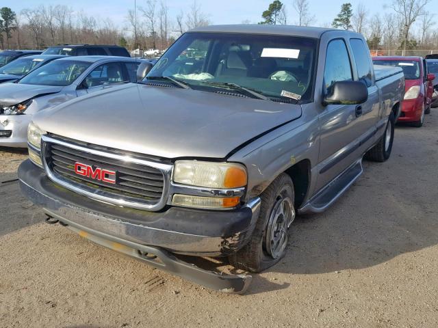 2GTEC19V221409299 - 2002 GMC NEW SIERRA BROWN photo 2