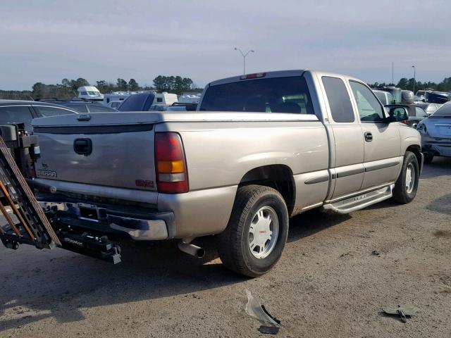 2GTEC19V221409299 - 2002 GMC NEW SIERRA BROWN photo 4