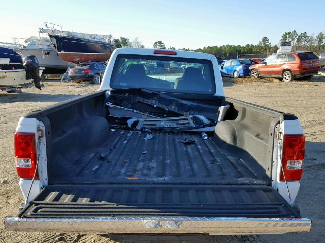 1FTYR10U66PA38074 - 2006 FORD RANGER WHITE photo 6