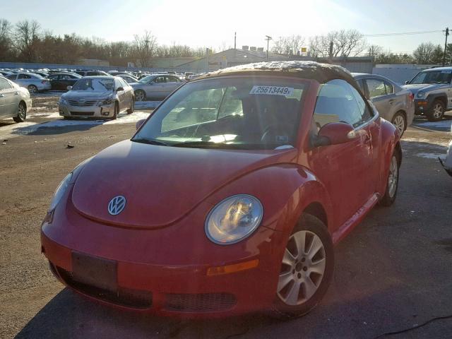 3VWRF31Y59M405273 - 2009 VOLKSWAGEN NEW BEETLE Qırmızı foto 2