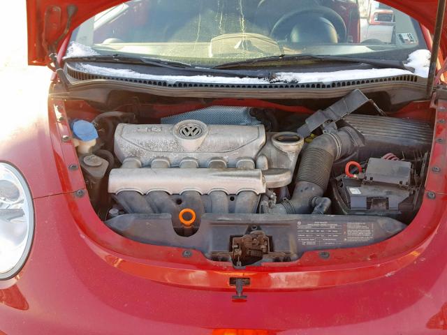 3VWRF31Y59M405273 - 2009 VOLKSWAGEN NEW BEETLE Qırmızı foto 7