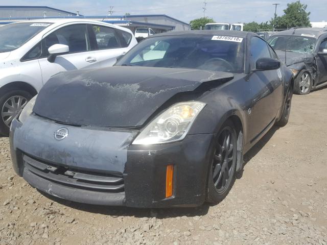 JN1BZ34D67M501011 - 2007 NISSAN 350Z COUPE BLACK photo 2