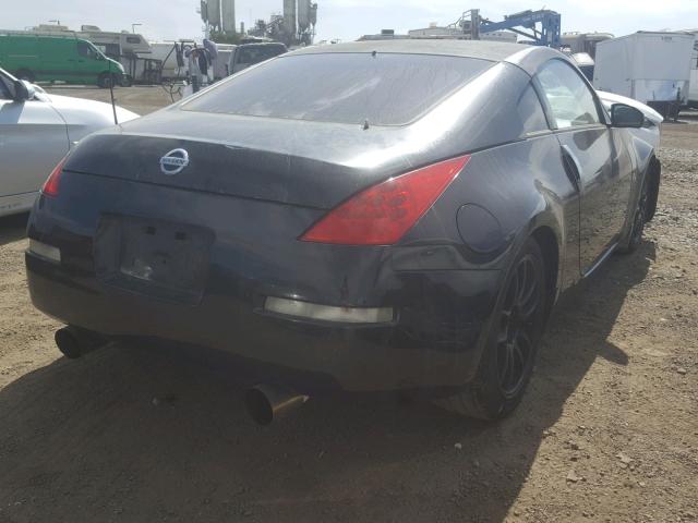 JN1BZ34D67M501011 - 2007 NISSAN 350Z COUPE BLACK photo 4