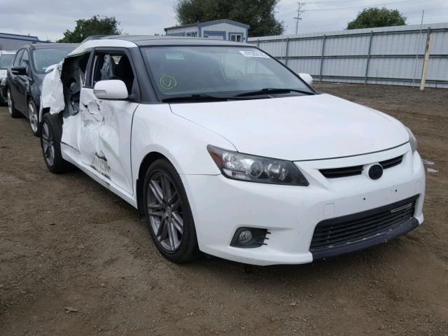 JTKJF5C71C3030533 - 2012 TOYOTA SCION TC თეთრი ფოტო 1
