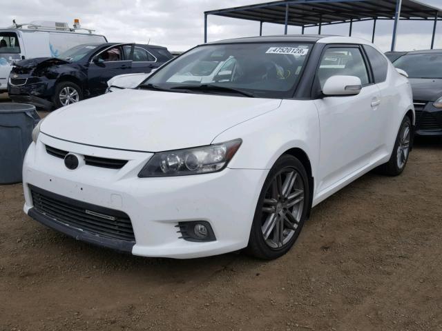 JTKJF5C71C3030533 - 2012 TOYOTA SCION TC თეთრი ფოტო 2