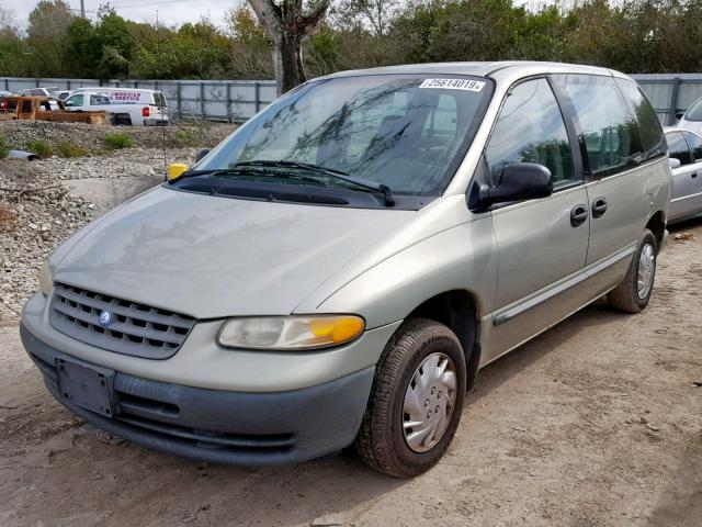 2P4GP25G5XR211170 - 1999 PLYMOUTH VOYAGER GRAY photo 2