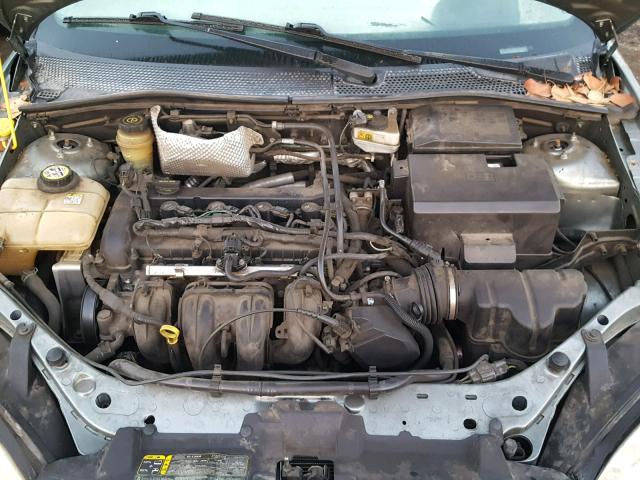 3FAFP31N85R136214 - 2005 FORD FOCUS ZX3 GREEN photo 7