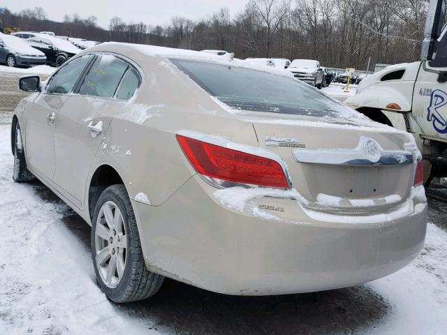 1G4GD5ED4BF224699 - 2011 BUICK LACROSSE C GOLD photo 3