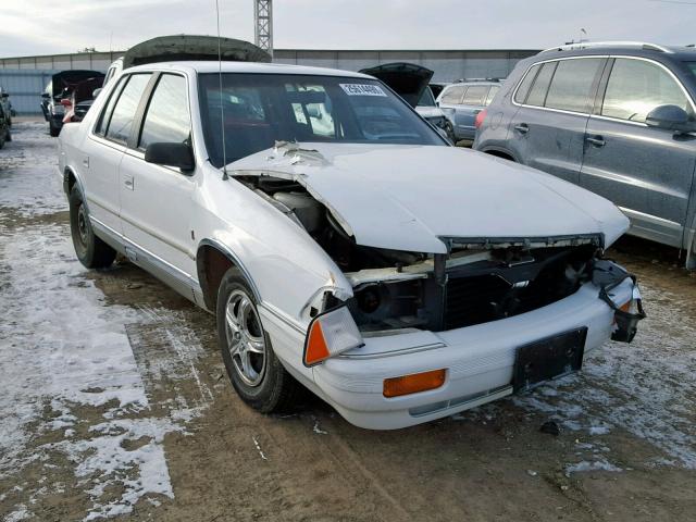 1P3XA563XMF546690 - 1991 PLYMOUTH ACCLAIM LE WHITE photo 1