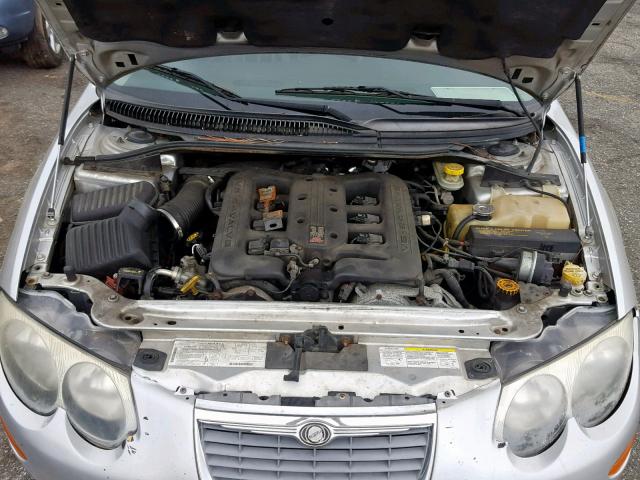 2C3HE66G02H209804 - 2002 CHRYSLER 300M SILVER photo 7