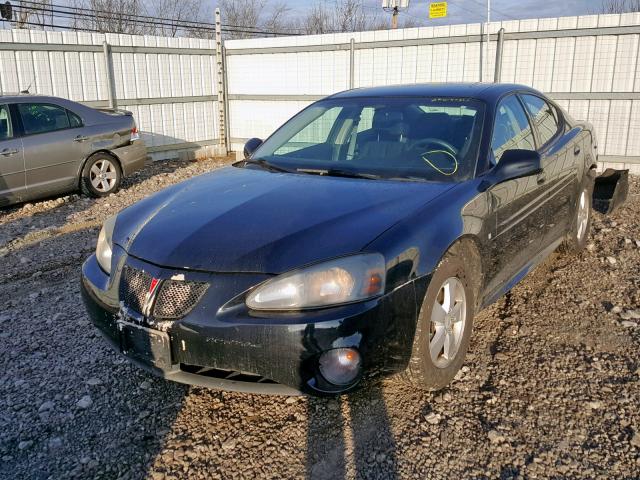 2G2WP552471205093 - 2007 PONTIAC GRAND PRIX BLACK photo 2