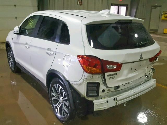 JA4AP3AU0HZ059134 - 2017 MITSUBISHI OUTLANDER WHITE photo 3