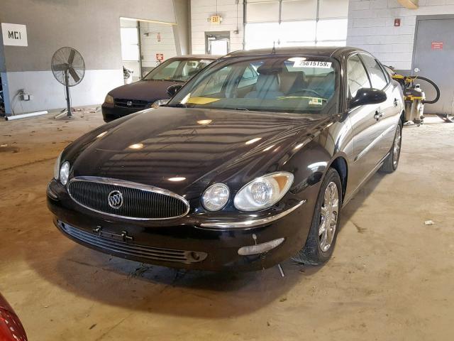 2G4WE567151214824 - 2005 BUICK LACROSSE C BLACK photo 2