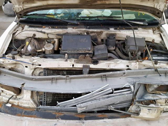 1GCDM19W41B119503 - 2001 CHEVROLET ASTRO WHITE photo 7