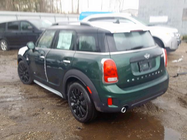 WMZYV5C50K3E82479 - 2019 MINI COOPER COU BLACK photo 3