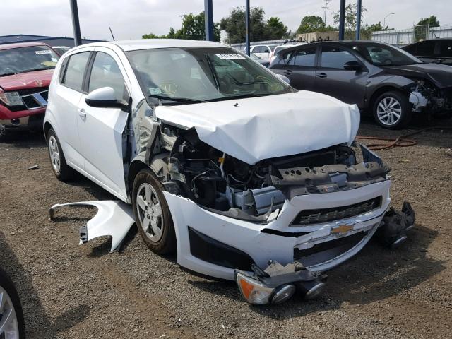 1G1JA6SG1F4125887 - 2015 CHEVROLET SONIC LS 白色 照片 1