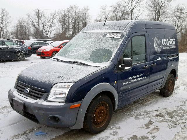 NM0LS7CN7AT022047 - 2010 FORD TRANSIT CO BLUE photo 2