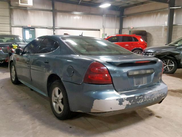 2G2WP552361204001 - 2006 PONTIAC GRAND PRIX BLUE photo 3