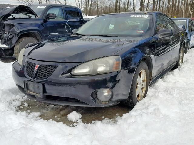 2G2WP552981106576 - 2008 PONTIAC GRAND PRIX BLACK photo 2