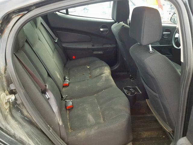 2G2WP552981106576 - 2008 PONTIAC GRAND PRIX BLACK photo 6