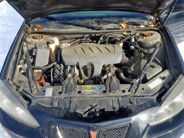 2G2WP552981106576 - 2008 PONTIAC GRAND PRIX BLACK photo 7