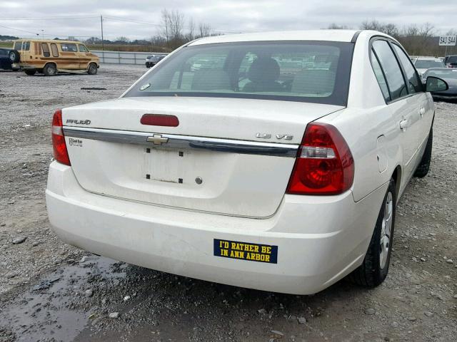 1G1ZS58N17F234047 - 2007 CHEVROLET MALIBU LS WHITE photo 4