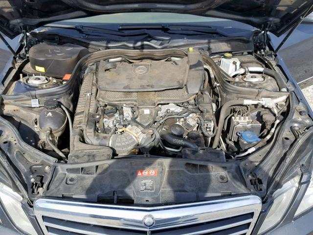 WDDHF5KB6DA722110 - 2013 MERCEDES-BENZ E 350 GRAY photo 7