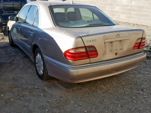 WDBJF65J81B353744 - 2001 MERCEDES-BENZ E 320 GOLD photo 3