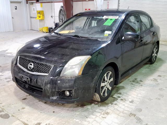 3N1AB6AP1BL730666 - 2011 NISSAN SENTRA 2.0 BLACK photo 2