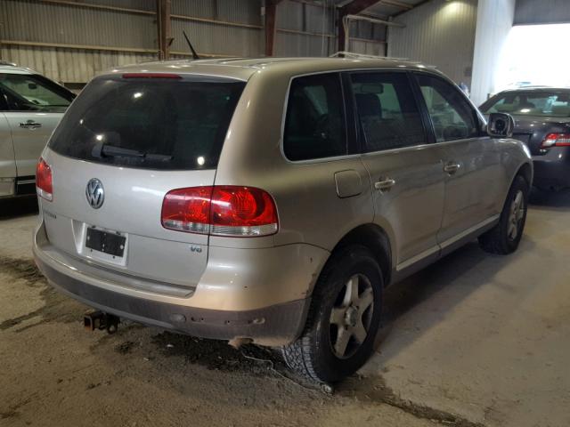 WVGZG77L36D031302 - 2006 VOLKSWAGEN TOUAREG 3. GOLD photo 4