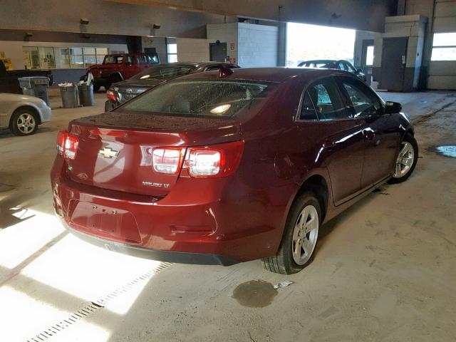 1G11C5SL4FF276289 - 2015 CHEVROLET MALIBU 1LT BURGUNDY photo 4