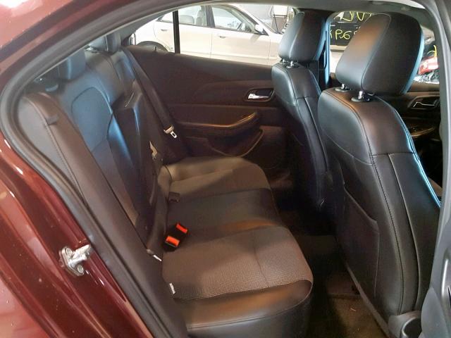 1G11C5SL4FF276289 - 2015 CHEVROLET MALIBU 1LT BURGUNDY photo 6