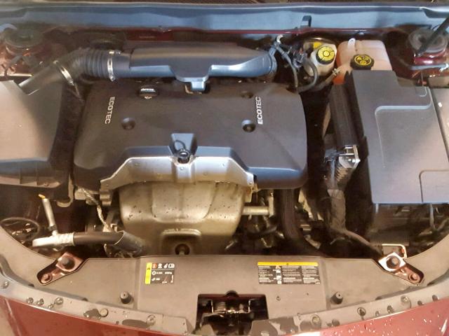1G11C5SL4FF276289 - 2015 CHEVROLET MALIBU 1LT BURGUNDY photo 7