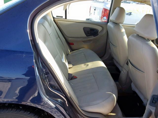 1G1NE52J416199751 - 2001 CHEVROLET MALIBU LS BLUE photo 6