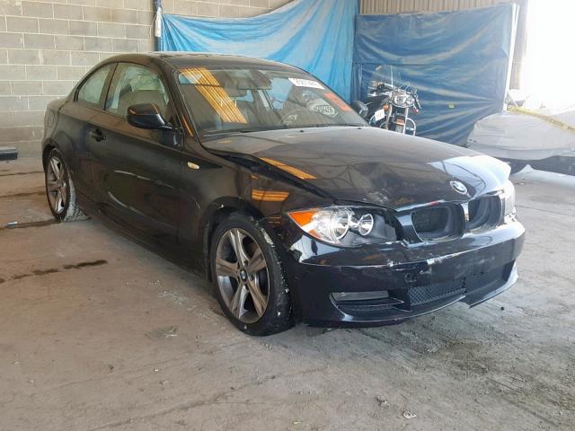 WBAUP7C56AVK77413 - 2010 BMW 128 I BLACK photo 1