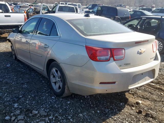 1G11B5SL5EF213493 - 2014 CHEVROLET MALIBU LS BEIGE photo 3