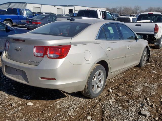 1G11B5SL5EF213493 - 2014 CHEVROLET MALIBU LS BEIGE photo 4