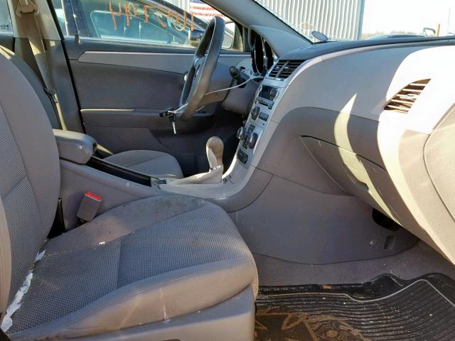 1G1ZB5EB9A4108449 - 2010 CHEVROLET MALIBU LS BLACK photo 5