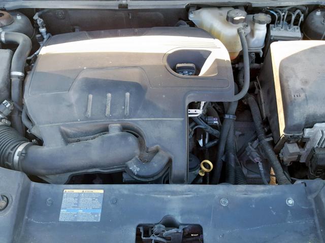 1G1ZB5EB9A4108449 - 2010 CHEVROLET MALIBU LS BLACK photo 7