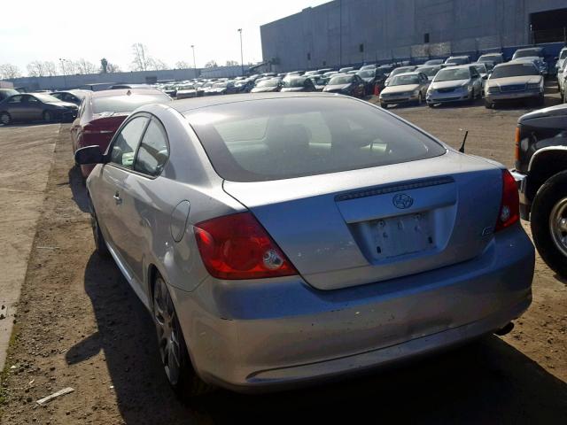 JTKDE177870209002 - 2007 TOYOTA SCION TC ვერცხლისფერი ფოტო 3