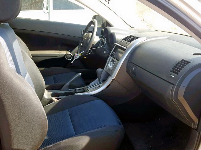 JTKDE177870209002 - 2007 TOYOTA SCION TC ვერცხლისფერი ფოტო 5