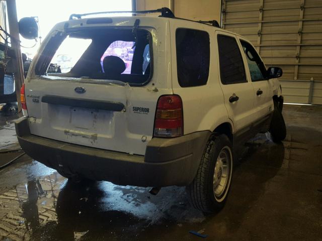 1FMYU01112KA36717 - 2002 FORD ESCAPE XLS WHITE photo 4
