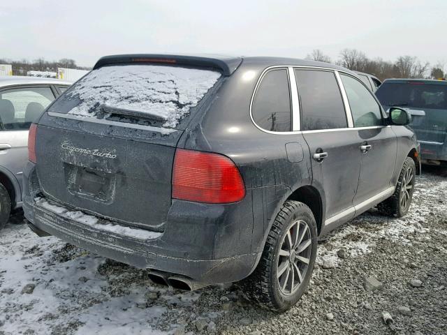 WP1AC29P85LA91580 - 2005 PORSCHE CAYENNE TU BLACK photo 4