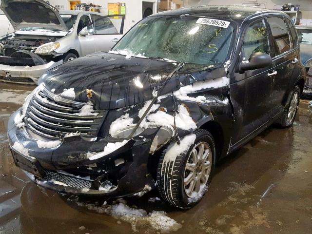 3A8FY48B78T134477 - 2008 CHRYSLER PT CRUISER BLACK photo 2