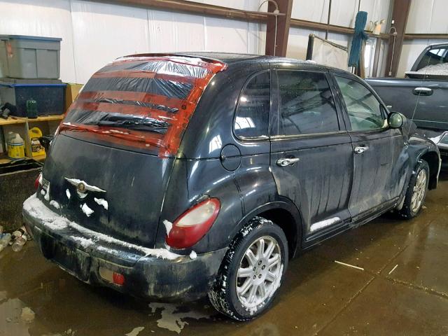 3A8FY48B78T134477 - 2008 CHRYSLER PT CRUISER BLACK photo 4